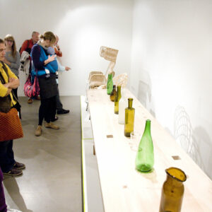 Ausstellungsansicht, 6.RecyclingDesignpreis, ausgewählte Werke, 2013
